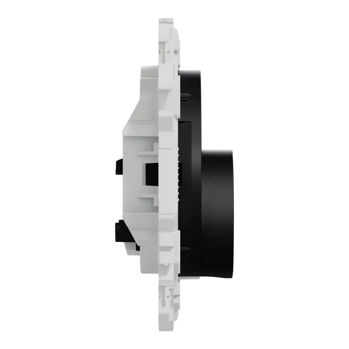 Odace - sortie de câble - serre câble 6 à 12 mm² - noir onyx