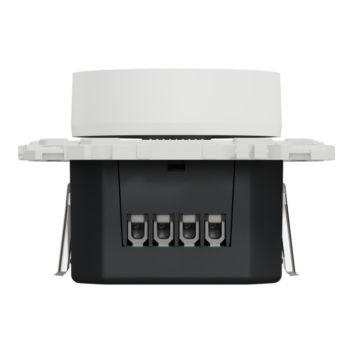 Odace - variateur de lumière universel 2 ou 3 fils - rotatif - blanc craie