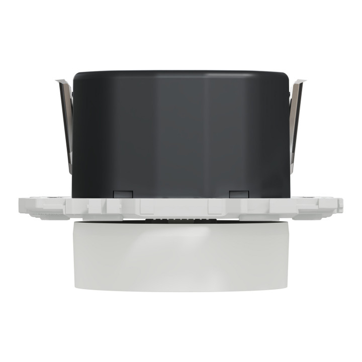 Odace - variateur de lumière universel 2 ou 3 fils - rotatif - blanc craie