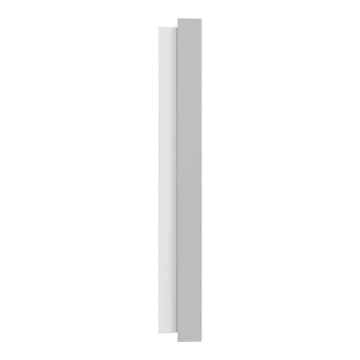 Odace - plaque de finition 1 poste - couleur Gris galet
