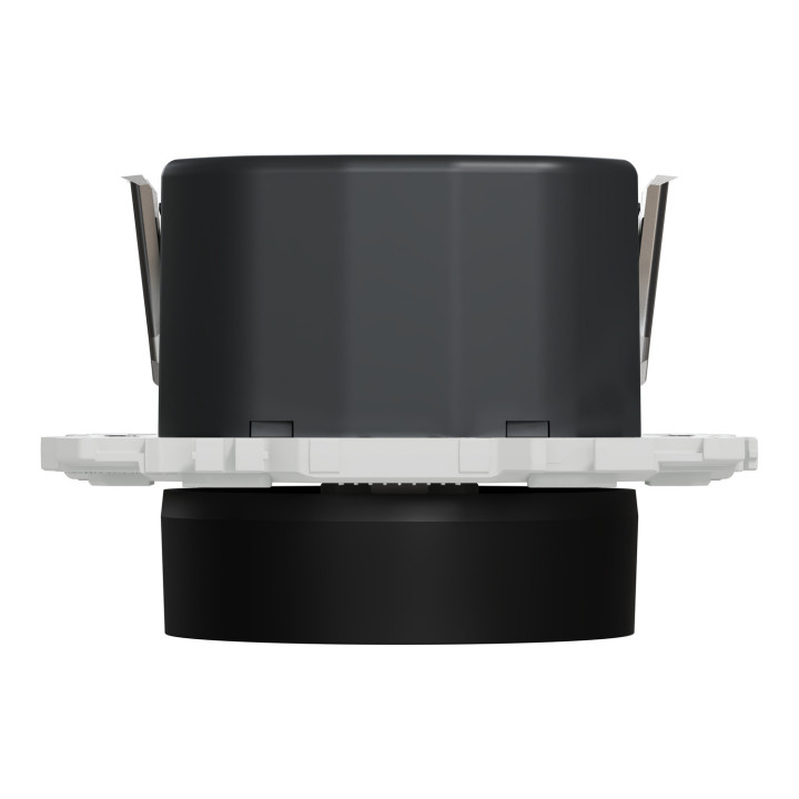 Odace - variateur de lumière universel 2 ou 3 fils - rotatif - noir onyx