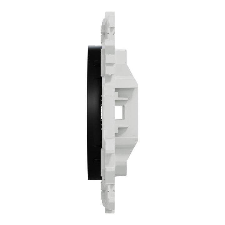 Odace - obturateur - pré-perçage pour sortie de câble - noir onyx