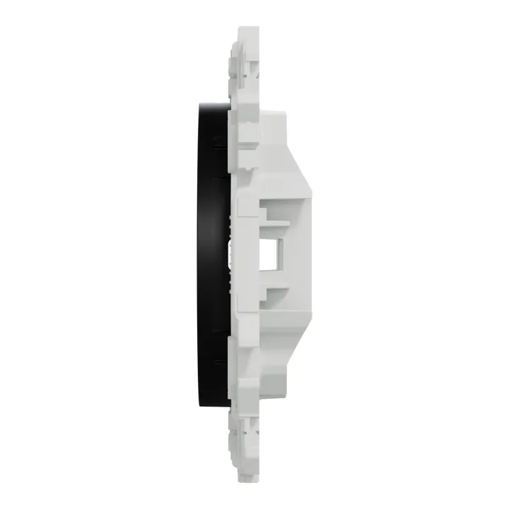 Odace - obturateur - pré-perçage pour sortie de câble - noir onyx