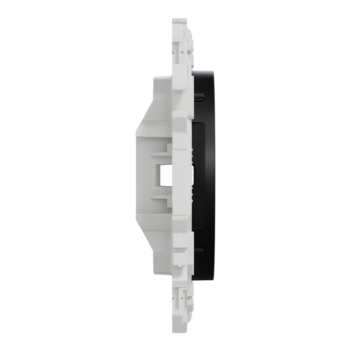 Odace - obturateur - pré-perçage pour sortie de câble - noir onyx