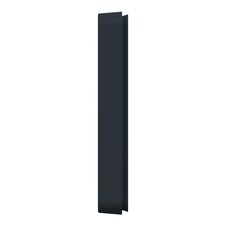 Mureva Styl - Cadre 2 postes vertical - encastré - IP55 - IK08 - gris