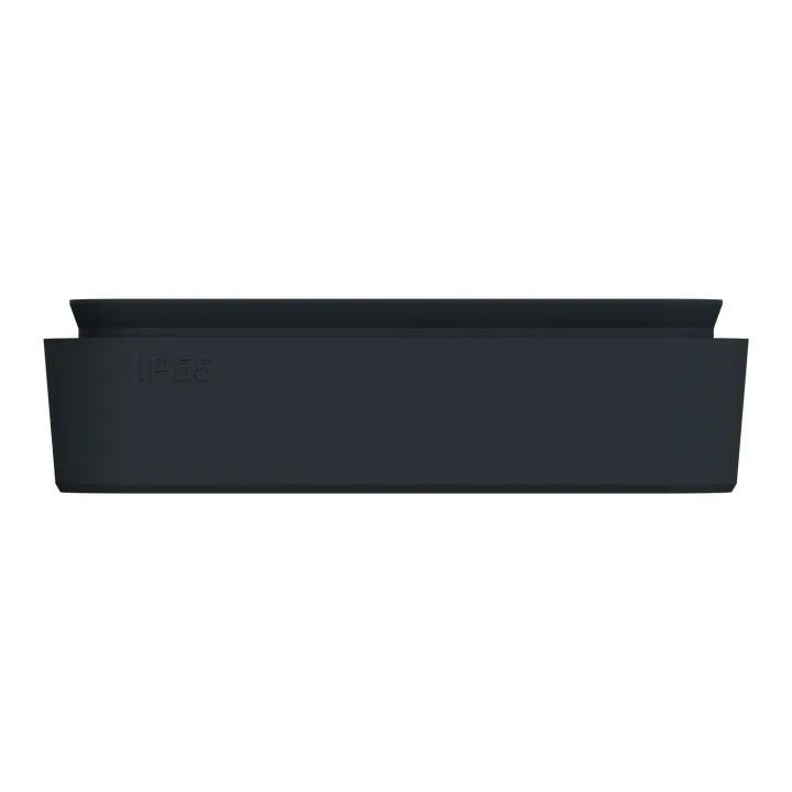 Mureva Styl - Cadre 2 postes vertical - encastré - IP55 - IK08 - gris