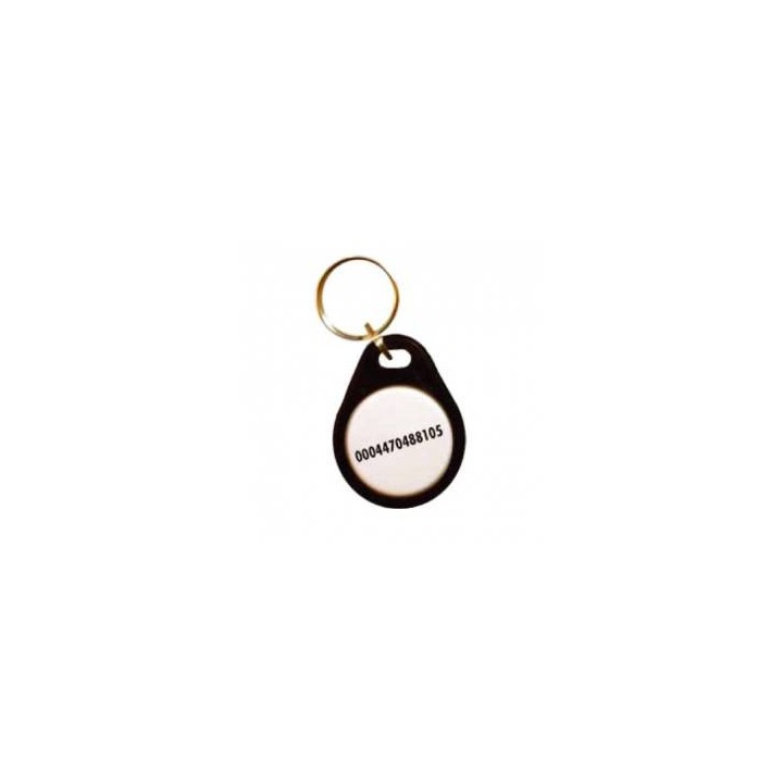 Badge passif deproxEM format NISO JETON porteclén° noir,pr lect