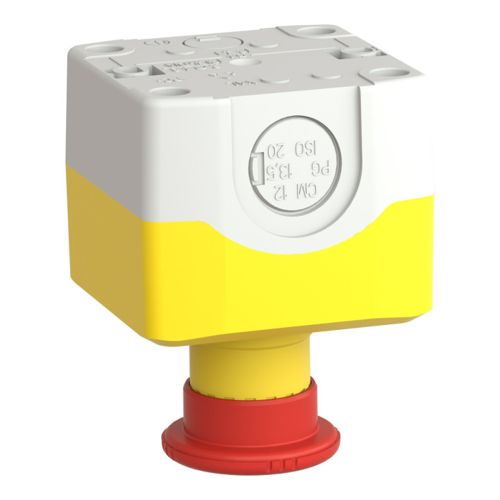 Harmony Xal - Boîte Jaune Arrêt Urgence Rouge