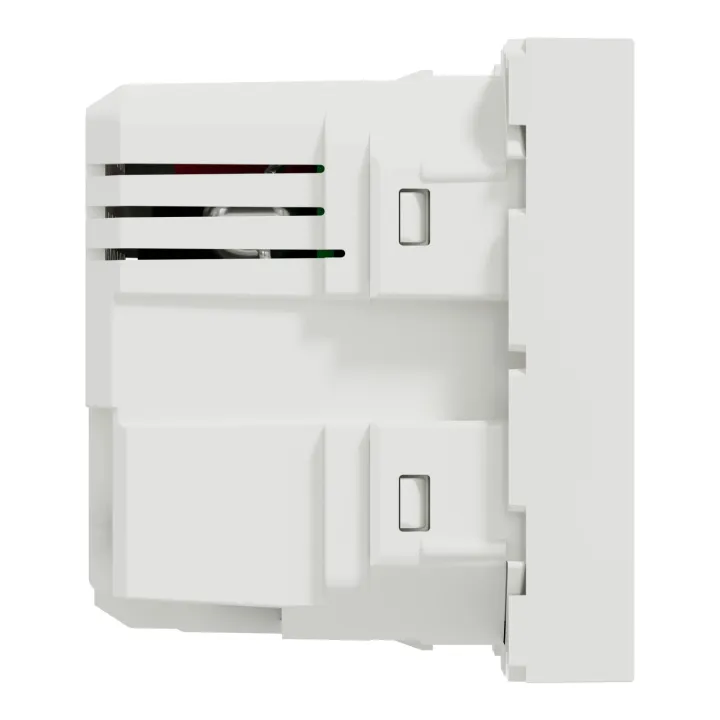 Unica - chargeur USB double - 5Vcc - 2,4A type A+C - 2 modul - blanc - méca seul