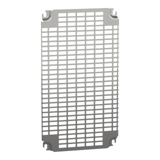 PanelSeT - châssis perf. Telequick - acier - coffret H500xL300mm
