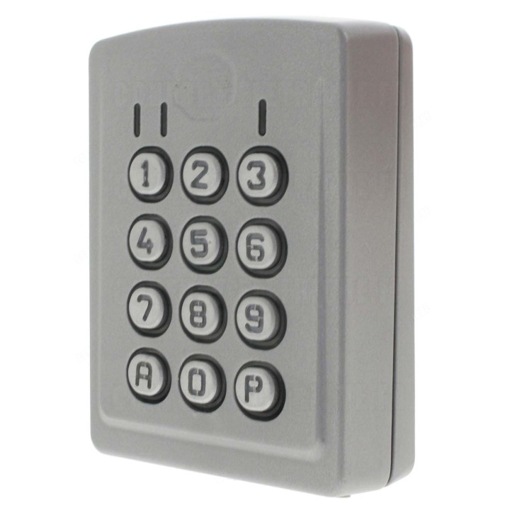Clavier 2 Colonnes Résiné 1 Relais, 60 Codes ,Touches Métal , Bo