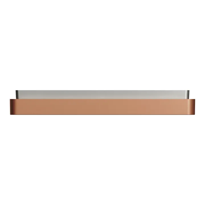 Odace Architecte - plaque de finition 1 poste - effet Cuivre
