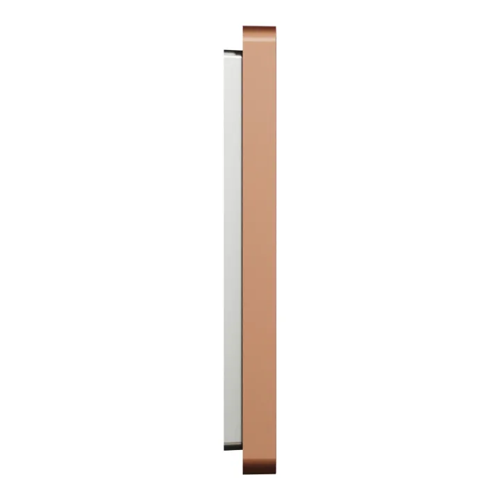 Odace Architecte - plaque de finition 1 poste - effet Cuivre