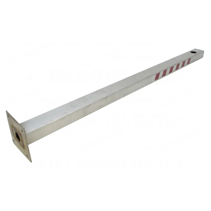Cccessoire Potelet Métallique Gris Pour Lecteur, H1110 X L80Mm
