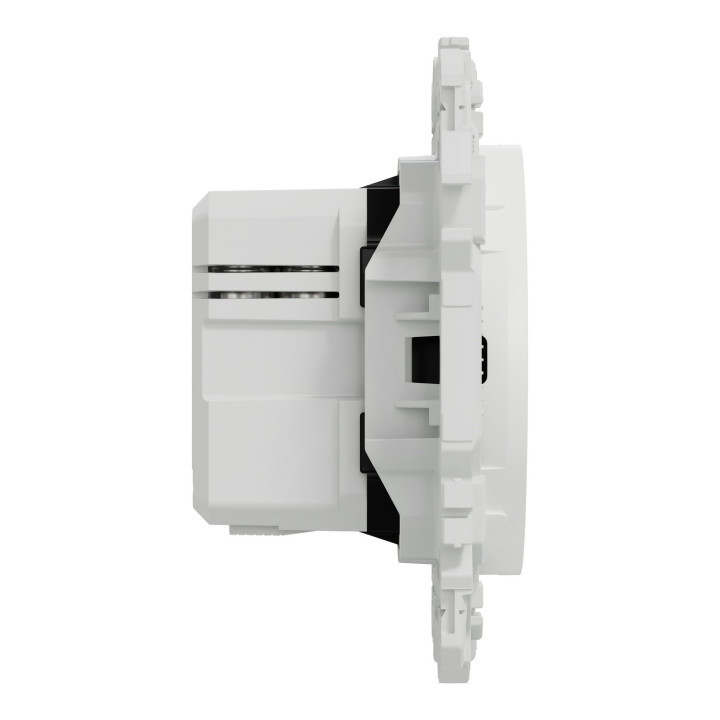 Odace - chargeur double USB type C+C - 21W Power Delivery - blanc craie