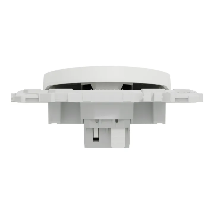 Odace - bouton-poussoir porte-étiquette - symbole carillon - blanc craie