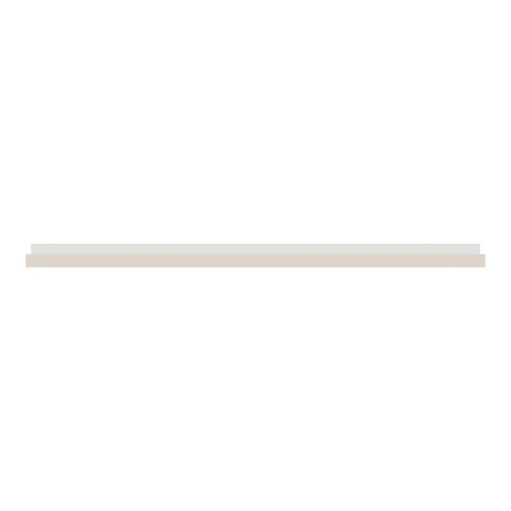 Odace - plaque de finition 3 postes - couleur Beige sable