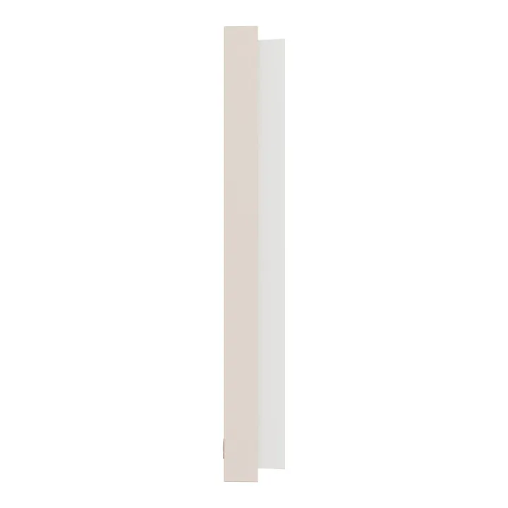 Odace - plaque de finition 3 postes - couleur Beige sable