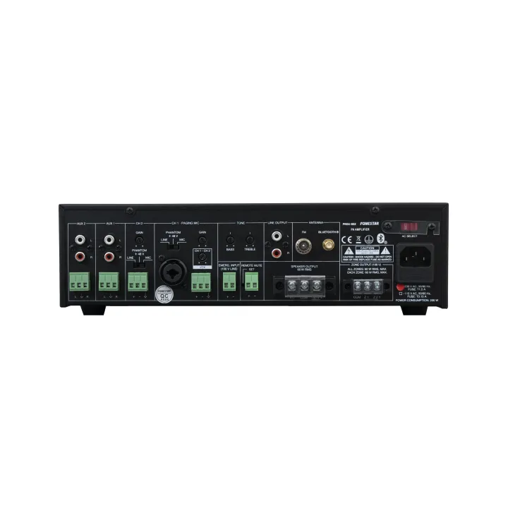 Amplificateur De Public Addres Multizone