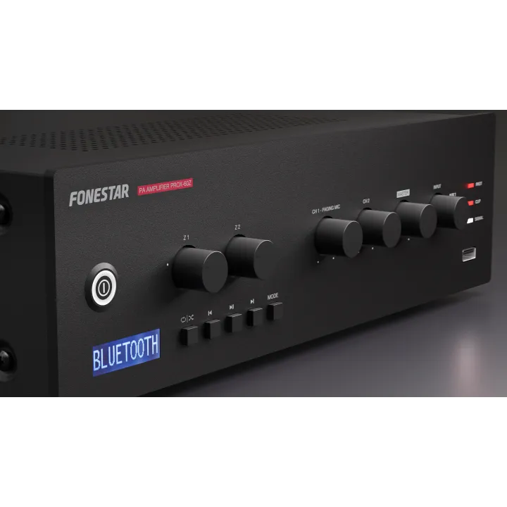Amplificateur De Public Addres Multizone