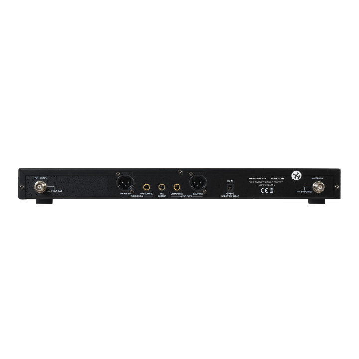 Système De Microphone Sans Fil Uhf 2 Canaux