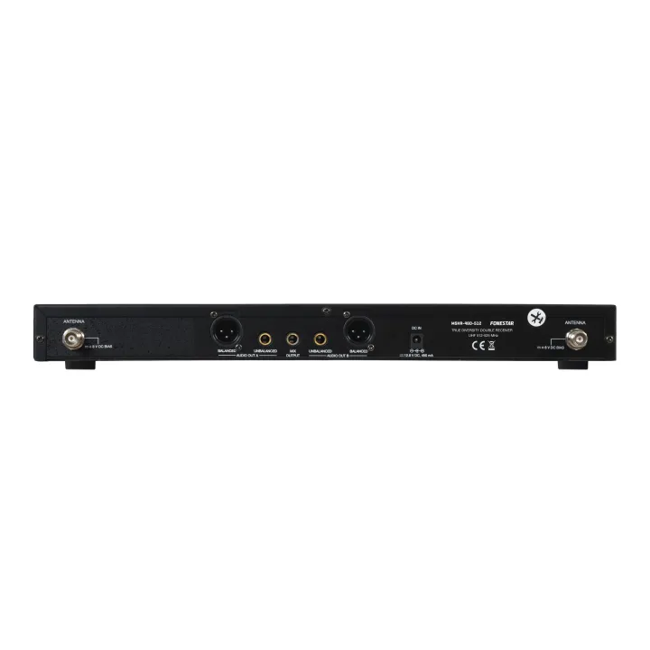 Système De Microphone Sans Fil Uhf 2 Canaux