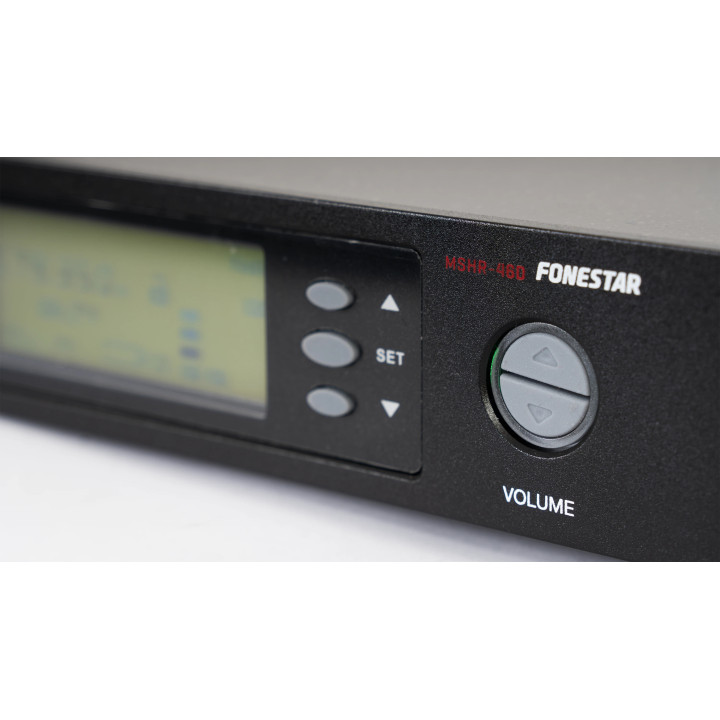 Système De Microphone Sans Fil Uhf 2 Canaux