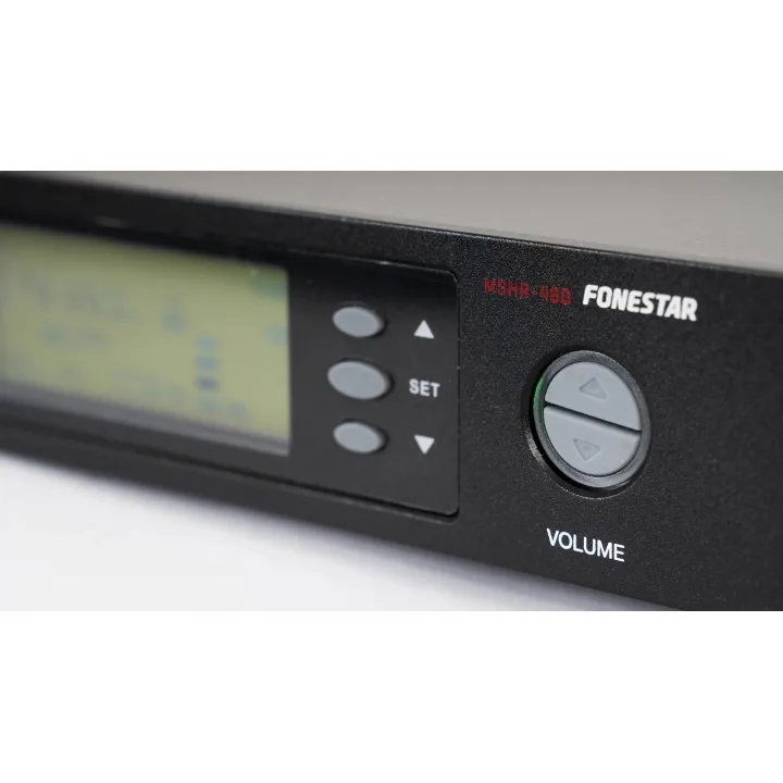 Système De Microphone Sans Fil Uhf 2 Canaux