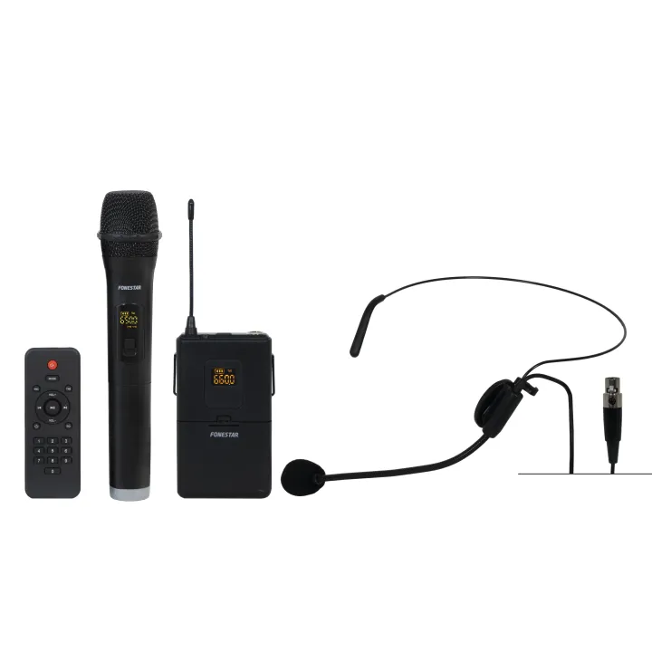 Haut-Parleurs Portable 250W 2 Micro Uhf