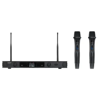 Microphone Sans Fil Double À Main Uhf