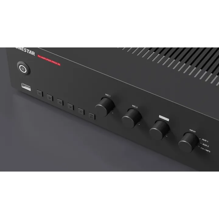 Amplificateur de public address monozone