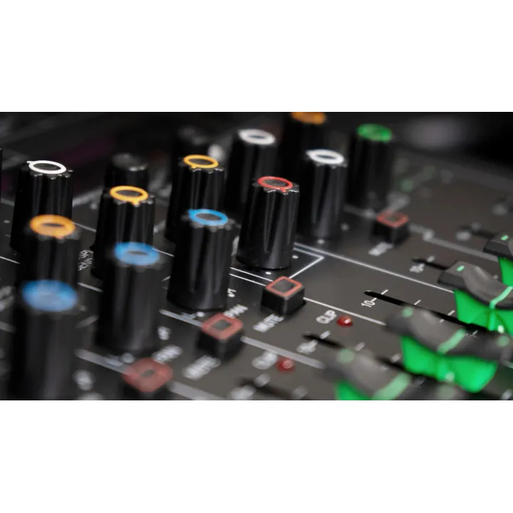 Table de mixage studio