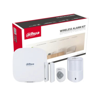 Pack alarme sans fil Ethernet et Wi-Fi (Centrale,IR,DO,TL)