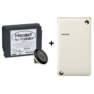 Pack Vigk+ Gestion Temps Réel Avec Centrale Heplusv3 Et Transmetteur Heboxintv3
