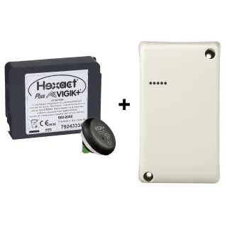 Pack Vigk+ Gestion Temps Réel Avec Centrale Heplusv3 Et Transmetteur Heboxintv3