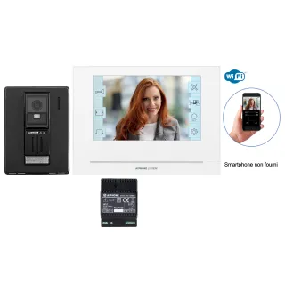 Kit Jo Wifi, Platine Saillie Abs Noir, Moniteur Écran 7'' Tactile & Alimentation