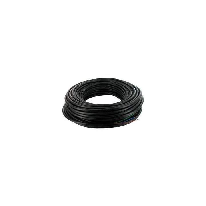 COAX 17dB 75OHMS PVC BLANC INT