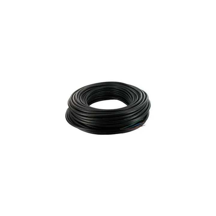 Câble Coax 17Db 75Ohms Pvc Blanc Int Classe B Bc100M