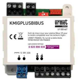 Outil De Mise A Jour Bibus pour systèmes URMET