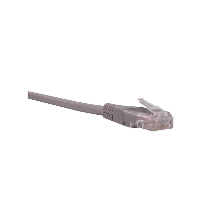 Cordon Rj45 Cat6 Uutp 100Ohm Surmoule Gri Lg 2M