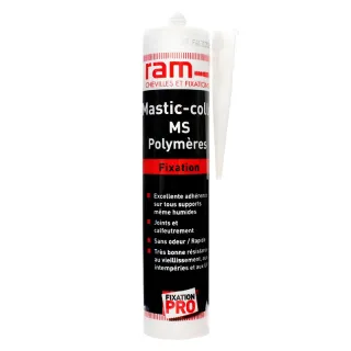 Mastic Colle Polymeres Noir 300Ml
