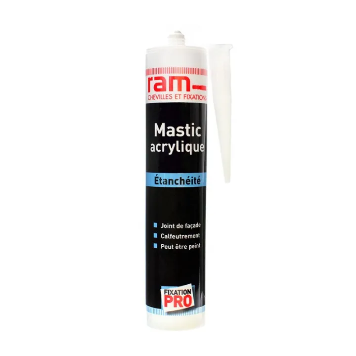 Mastic Acrylique Blanc 300 Ml