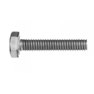 Bouton Poussoir 20 Vis T. Hex Inox 8 X 70