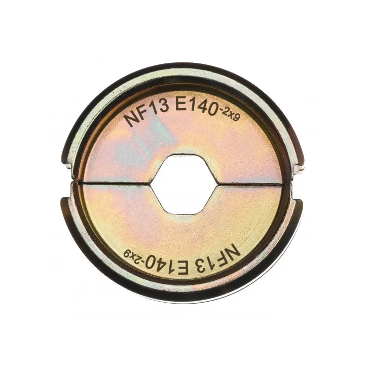 NF13 E 140-2x9 - Matrice de sertissage 140 mm² - Carton