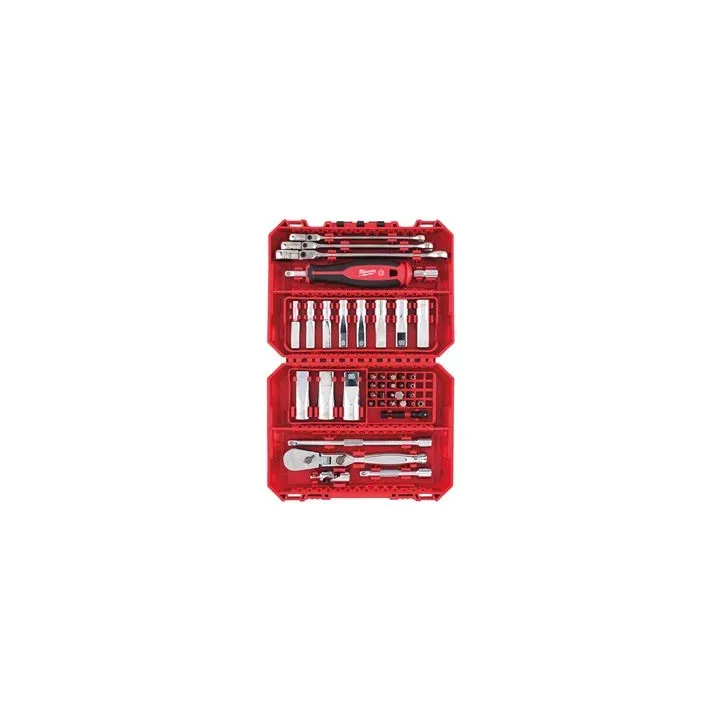 Set De Douille Longuesues & Clés Mixtes, Cliquets 42 Pcs