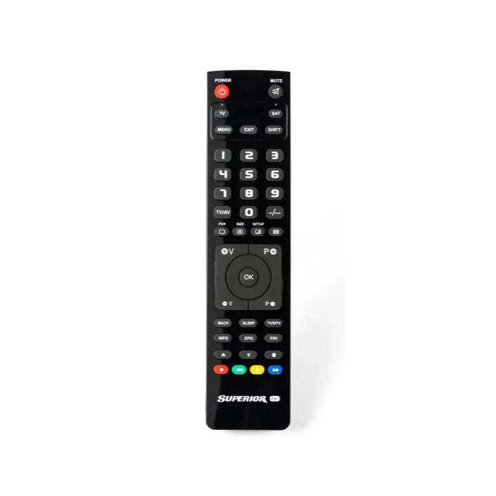 Télécommande Tv Universelle Extra Fine Contrôle Jusqu'À 2 Appareil
