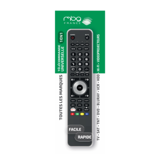 Télécommande Universelle Noire+Câble Micro Usb Pour 1 Appareil