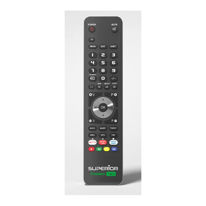 Télécommande Universelle Noire+Câble Micro Usb Pour 1 Appareil
