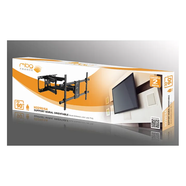 Support Pour Tv De 32" À 90" Avec 6 Articulation