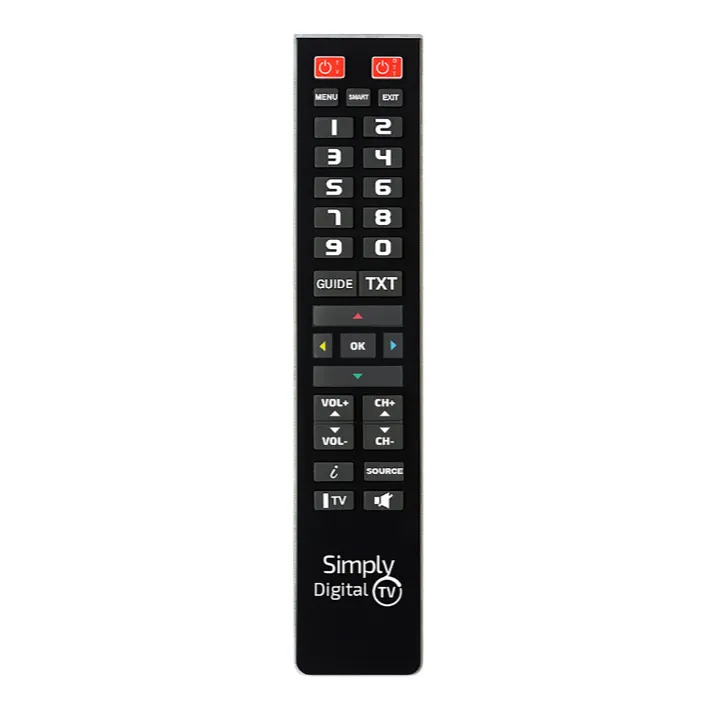 Télécommande Tv Universelle À Grande Touch Jusqu'À 2 Appareil